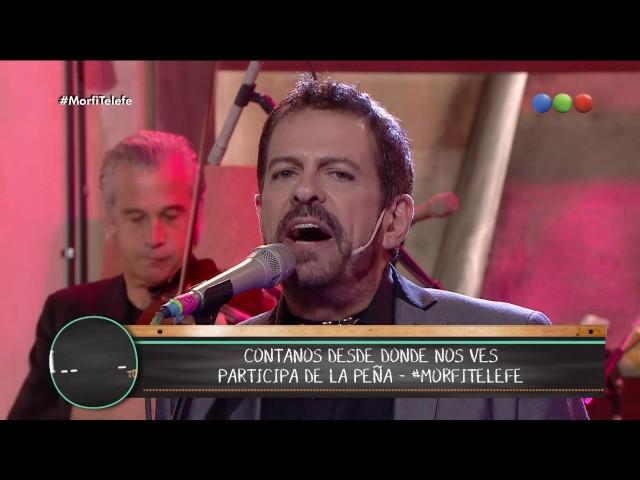 Guillermo Fernández canta "Como dos extraños" - La Peña de Morfi