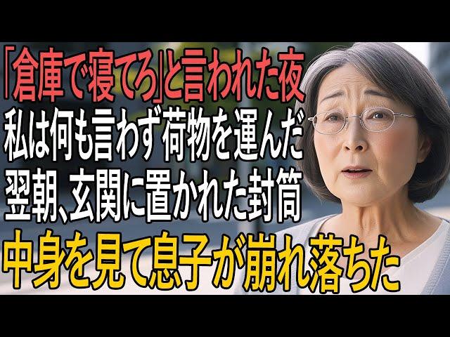 「“従わないなら倉庫へ”──息子の一言で追い出された私が、翌朝見せた“沈黙の逆襲”とは」