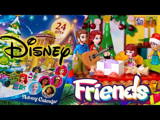 All the Advent Calendar builds  LEGO Friends & Disney Princess 2024