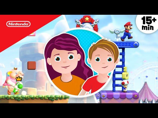 Mom and Daughter Play Nintendo Games Together  Gameplay for Kids | @playnintendo