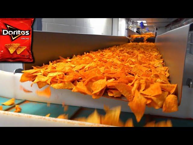 COMO se HACEN los DORITOS con queso en las FÁBRICAS| ASÍ se HACEN los NACHOS