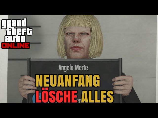 Ich habe mein Charakter gelöscht NEUANFANG - GTA 5 Online Deutsch