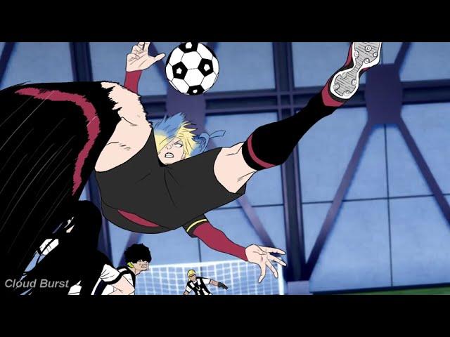 Blue Lock| Kaiser bicycle kick animation