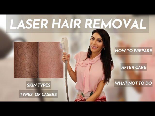 Laser Hair Removal with a Dermatologist | The Types of Lasers for Different Skin Tones