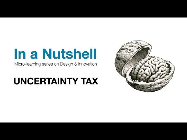 The Uncertainty Tax in A Nutshell