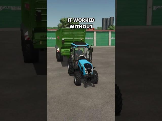 The Smallest Tractor Tries To Pull a Gigantic Load! in Farming Simulator 25! Experiment no. 42