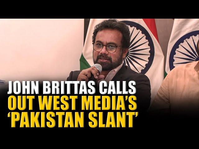 “Heavy slant towards Pakistan…” CPI (M)’s John Brittas calls out Western media’s ‘biasness’ in Seoul