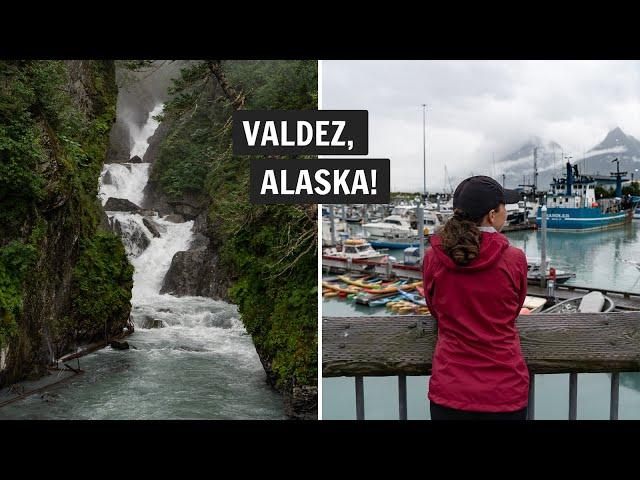 Two days in VALDEZ, Alaska! (Salmon Hatchery, Thompson Pass, Keystone Canyon, & MORE!)