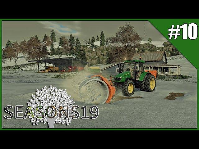 Let's Play Seasons #10 - Clearing The Snow - Ravenport FS19