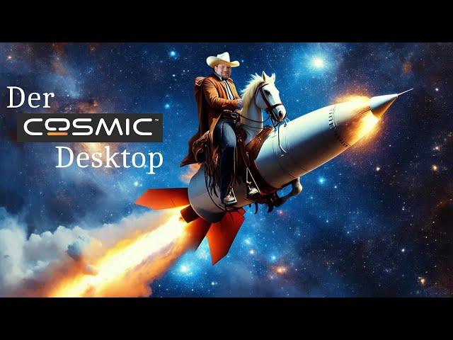 Cosmic Desktop Alpha Review