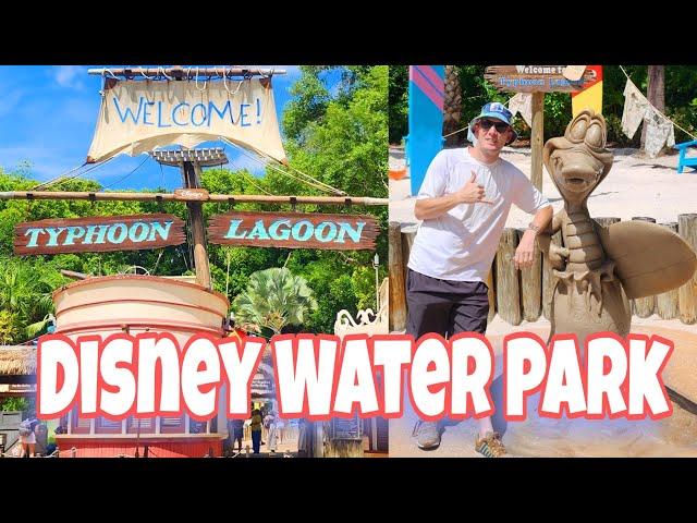 Disney's Typhoon Lagoon Water Park 2024! | Crowds, Water Slide POVs & Mini Donuts!