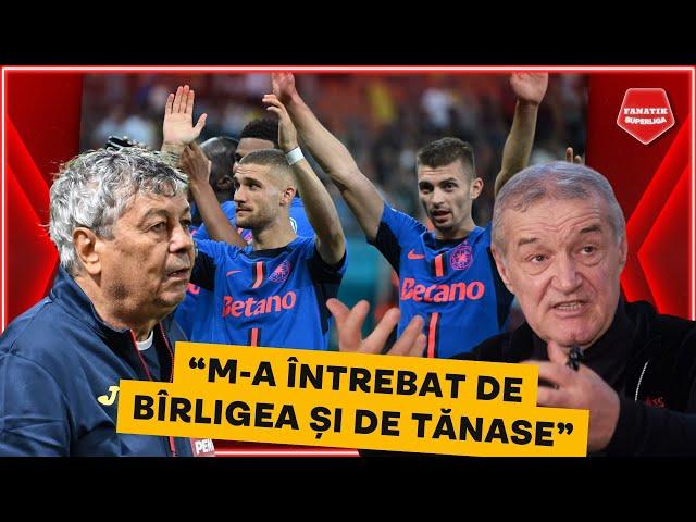 DISCUTIE SOC Mircea Lucescu - Gigi Becali | SELECTIONERUL ROMANIEI L-A SUNAT PE PATRONUL FCSB