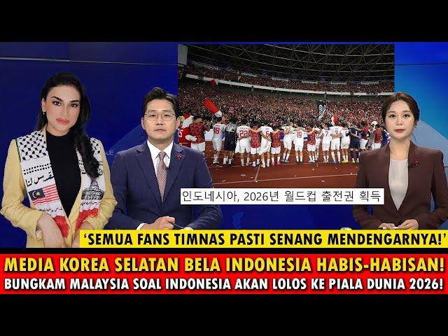 MEDIA KOREA VIRALKAN TIMNAS INDONESIA! SAMPAI BILANG BEGINI SOAL INDONESIA LOLOS KE PIALA DUNIA!