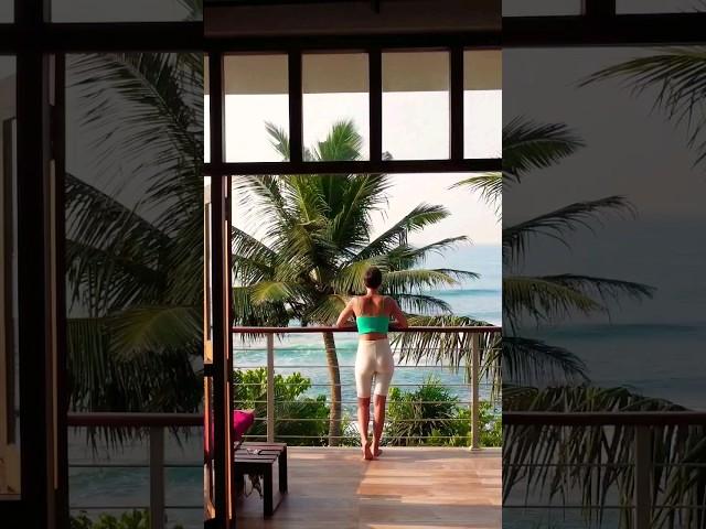 Luxury accommodation in Sri Lanka  #srilanka #travelvlog #luxury #view #beautiful #drone