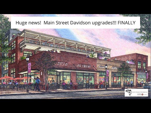 Historic Downtown Davidson NC Development - Clark Row