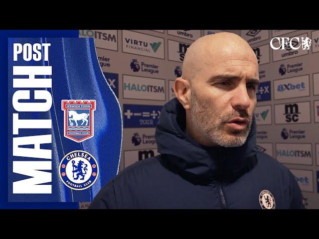 MARESCA reacts post-Ipswich | Ipswich Town 2-0 Chelsea | Premier League 24/25