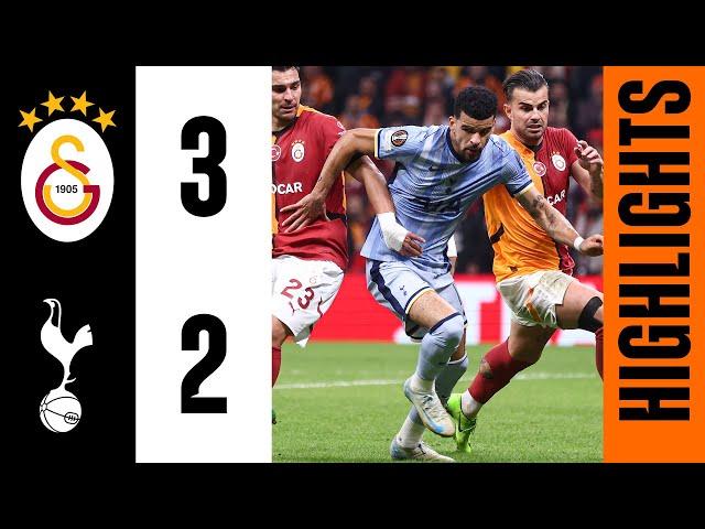 Galatasaray 3-2 Tottenham Hotspur | Europa League Highlights