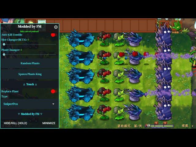 PLANTS vs ZOMBIES FUSION EDITION MOD MENU - V2.1.4