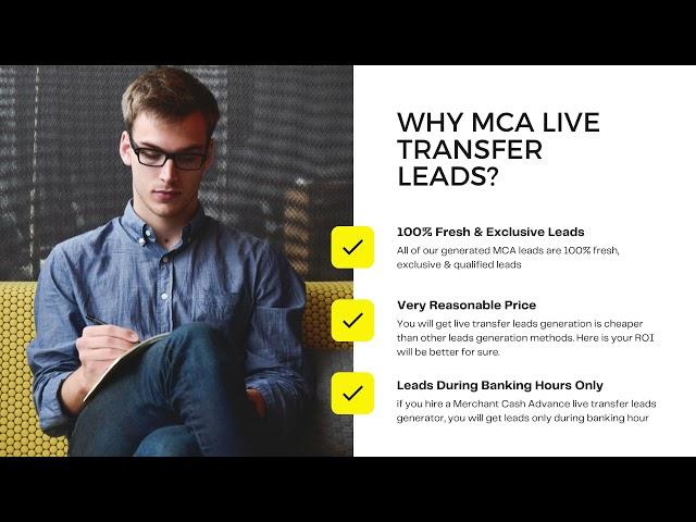 Benefits of Exclusive Business Loan Leads MCA Leads Gateway