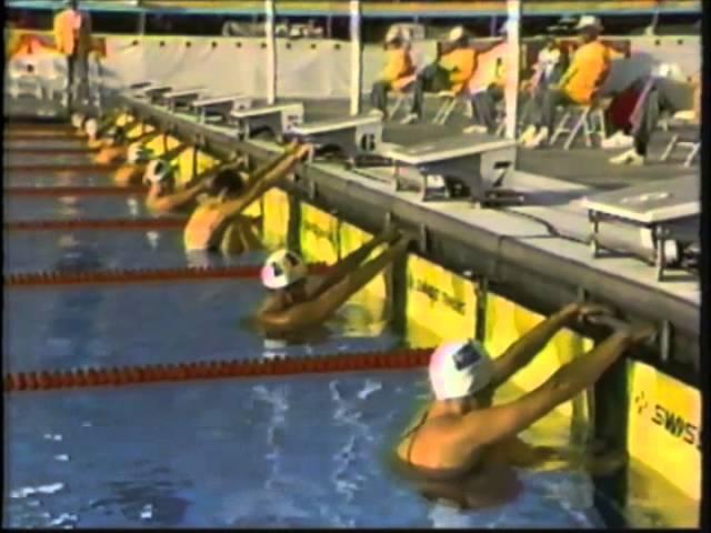 1984 Olympic Games Swimming - Women's 200 Meter Backstroke