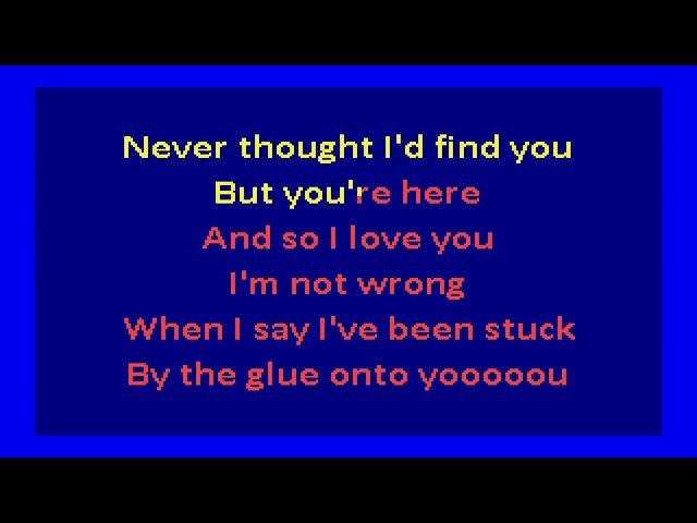 beabadoobee -  Glue Song (karaoke)