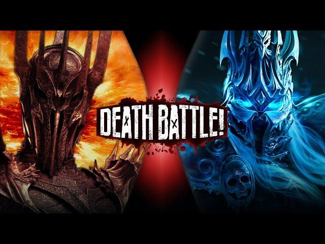 Sauron VS Lich King (Lord of the Rings VS World of Warcraft) | DEATH BATTLE!