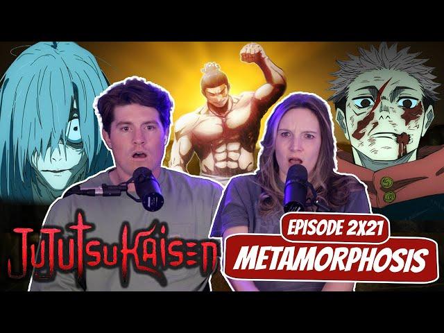 BROTHERS LOCK IN! | Jujutsu Kaisen Season 2 Married Reaction | Ep 2x21 “Metamorphosis”