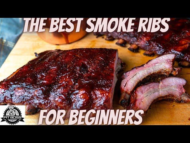 Easy smoke ribs - Pit Boss pro series 1150 - how to cook bbq ribs on pellet grill