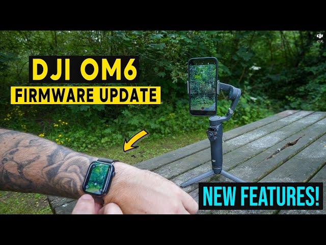 NEW FIRMWARE UPDATE DJI Osmo MOBILE 6 - NEW FEATURES!