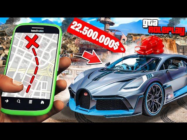 НАЙДИ МАШИНУ ПО ФОТО ЗА 22.500.000$ И ОНА ТВОЯ! ПОДАРИЛ НОВУЮ BUGATTI DIVO! (GTA 5 RP)