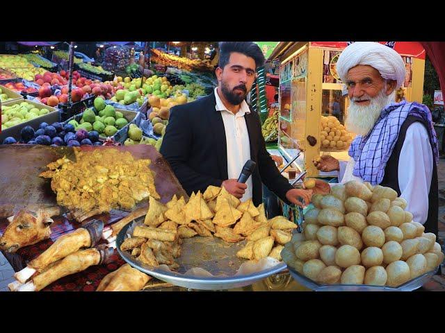 Makroyan 3 Kabul AFG, گزارش منصور، بازار مکروریان سوم، سمبوسه،کله و پاچه