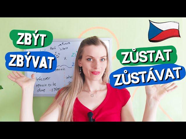 ZBÝT or ZŮSTAT? Learn the Difference of These Czech Verbs!