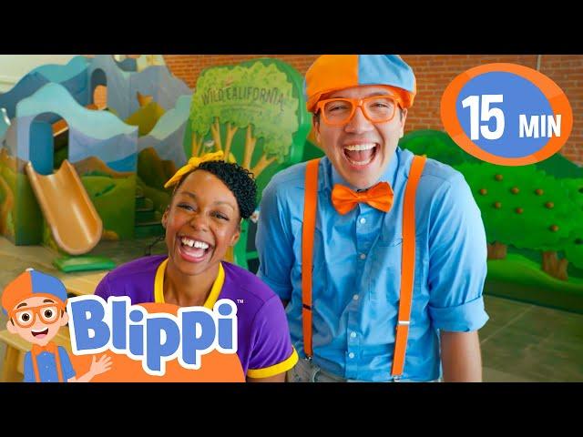 My Amazing Body | 15 MIN LOOP | Blippi | Nursery Rhymes