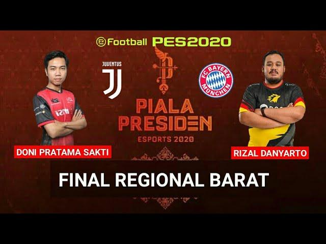 FINAL REGIONAL BARAT PIALA PRESIDEN ESPORTS PES 2020