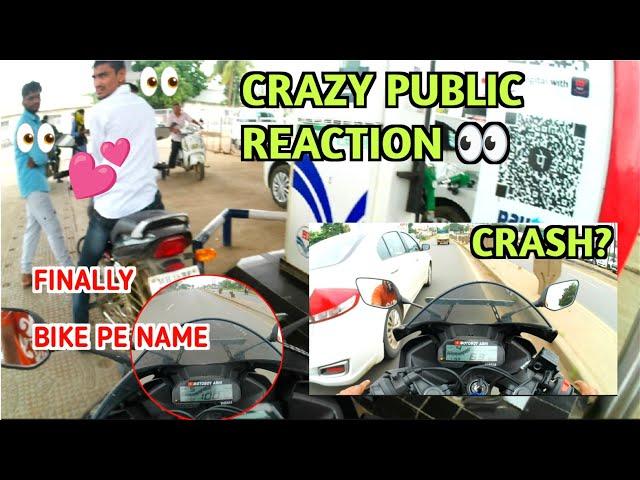 Crazy Public Reaction On R15v3 || Finally Meter Pe MOTOBOY ABHI Name || Traning back workout