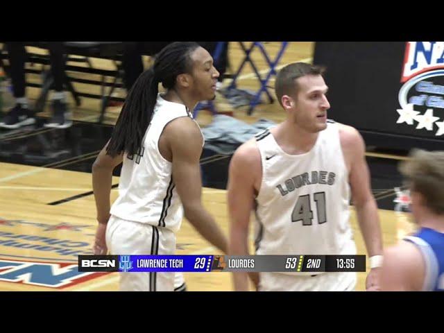 Broadcaster Tim Clagg's college bball highlights Lourdes vs Lawrence 2022