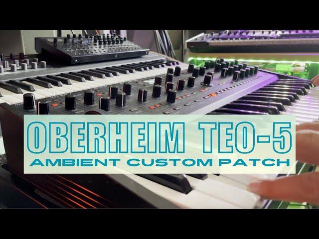 Oberheim TEO 5 -Timeless - Ambient Custom Patch