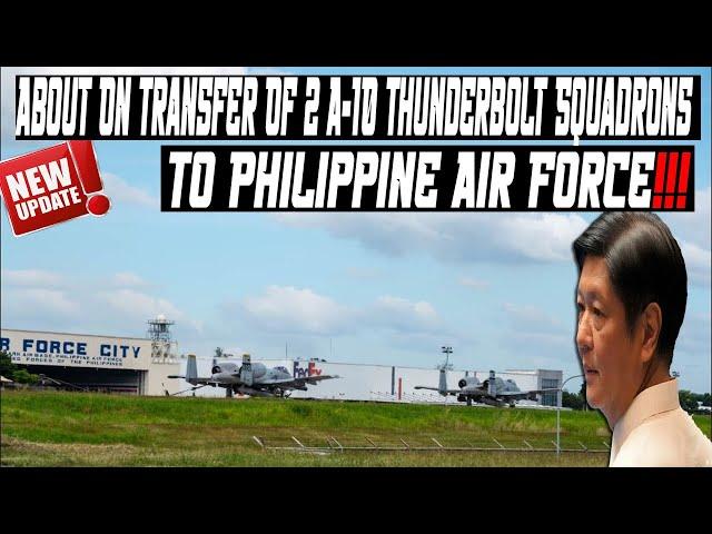 Philippines Becomes Potential First Recipient of 2 Decommissioned A 10 Thunderbolt Squadrons By U S