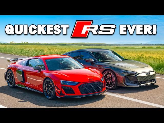 Quickest EVER Audi RS Cars: DRAG RACE