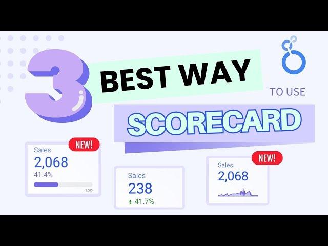 Unlock  Looker Studio Scorecard Potential Visualise Key Metrics in 3 EASY way (Google Data Studio)
