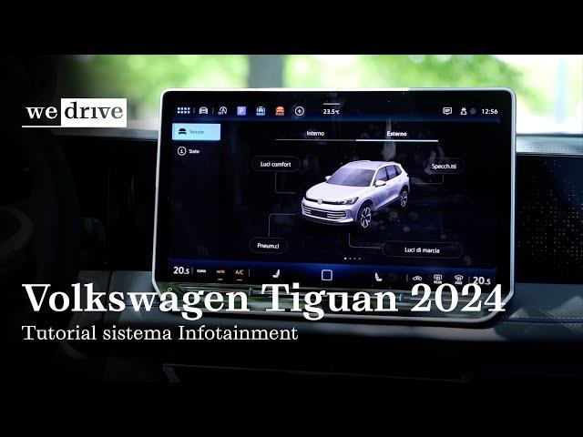 Volkswagen Tiguan 2024 | Focus sistema infotainment & Tecnologia di bordo