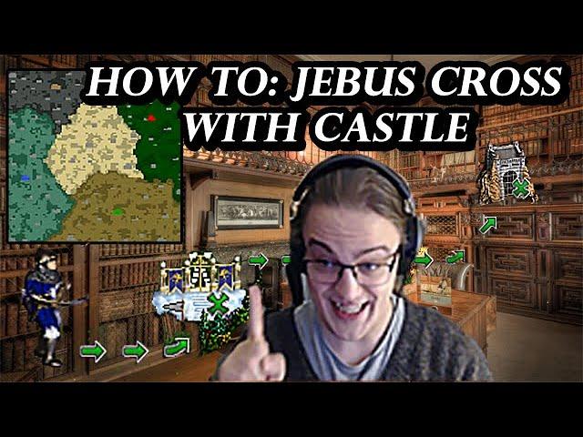 How to play Castle like a boss!! | Castle Jebus Cross guide for Heroes 3 Online