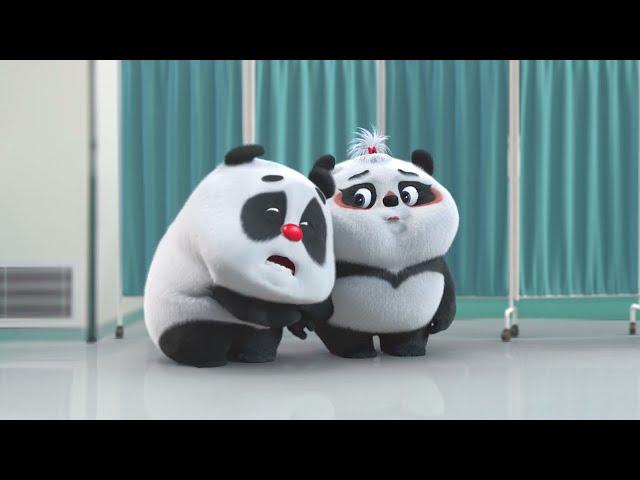 【Bamboo Panda 】Plz Stay Strong | Chinese Short Animation | Funny #panda #shorts