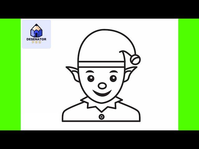 Cum Sa Desenezi Un ELF De-al MOSULUI | Usor Pas cu Pas Tutorial pentru Incepatori