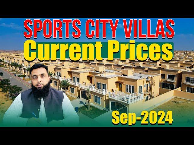 Sports City Villas Bahria Town Karachi| Bahria 350 Yards Villas| Bahria Town Karachi