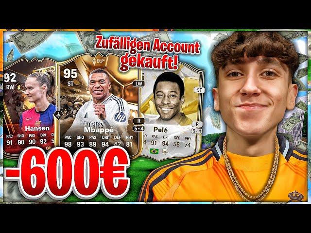 EAFC 25: OMG!  ZUFÄLLIGEN 600€ ACCOUNT GEKAUFT & SO sieht er aus! 