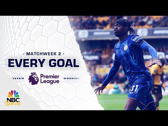 Every Premier League goal from Matchweek 2 (2024-25) | NBC Sports