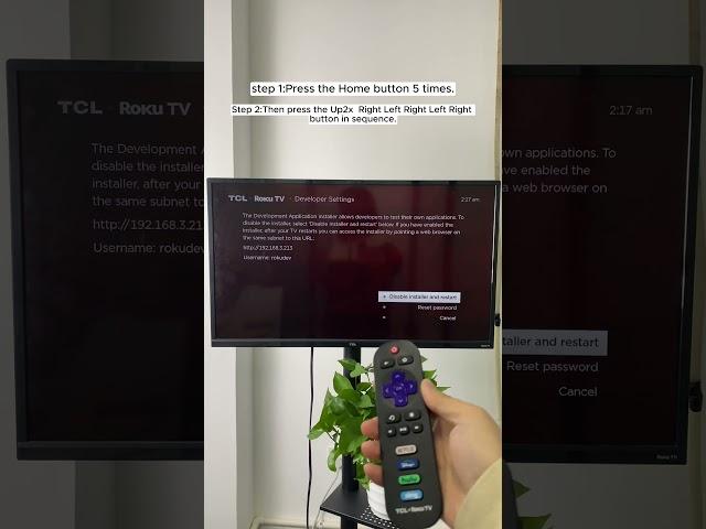 Roku TV secret menu[TV hack]