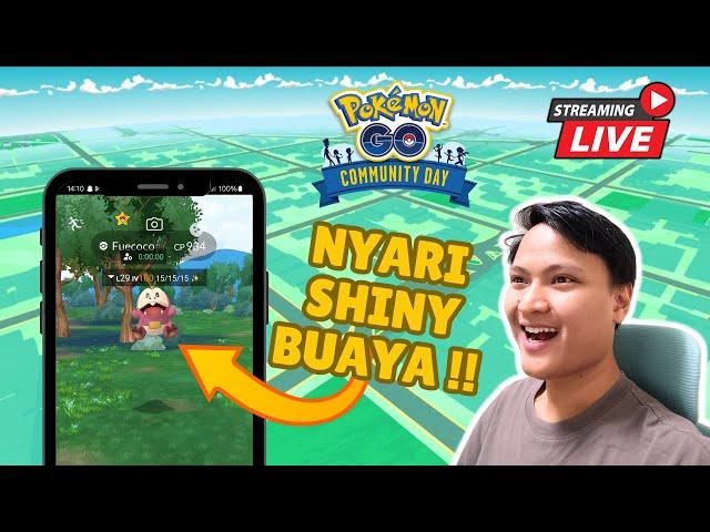 [LIVE] Pokemon GO~ Comday Buaya Fuecoco !! #livestreaming