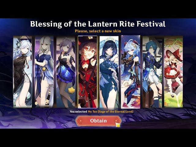 HU TAO'S NEW SKIN AND SECOND STORY QUEST IN VER. 5.3 + YELAN'S NEW SKIN! GENSHIN IMPACT